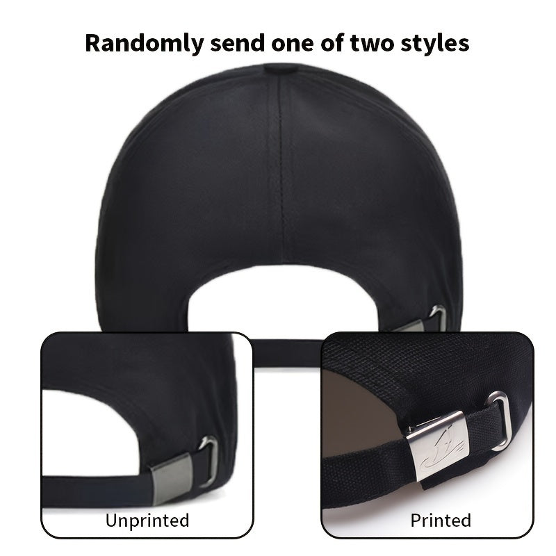 Breathable unisex baseball cap with trendy print, adjustable for casual sports in summer.