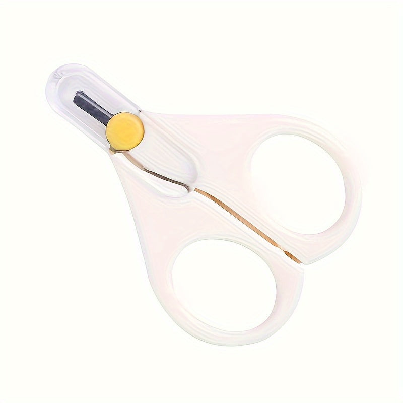 White Small Nail Scissors - Perfect for Christmas, Halloween, Thanksgiving, New Year's, and Valentine's Day Gift giving!