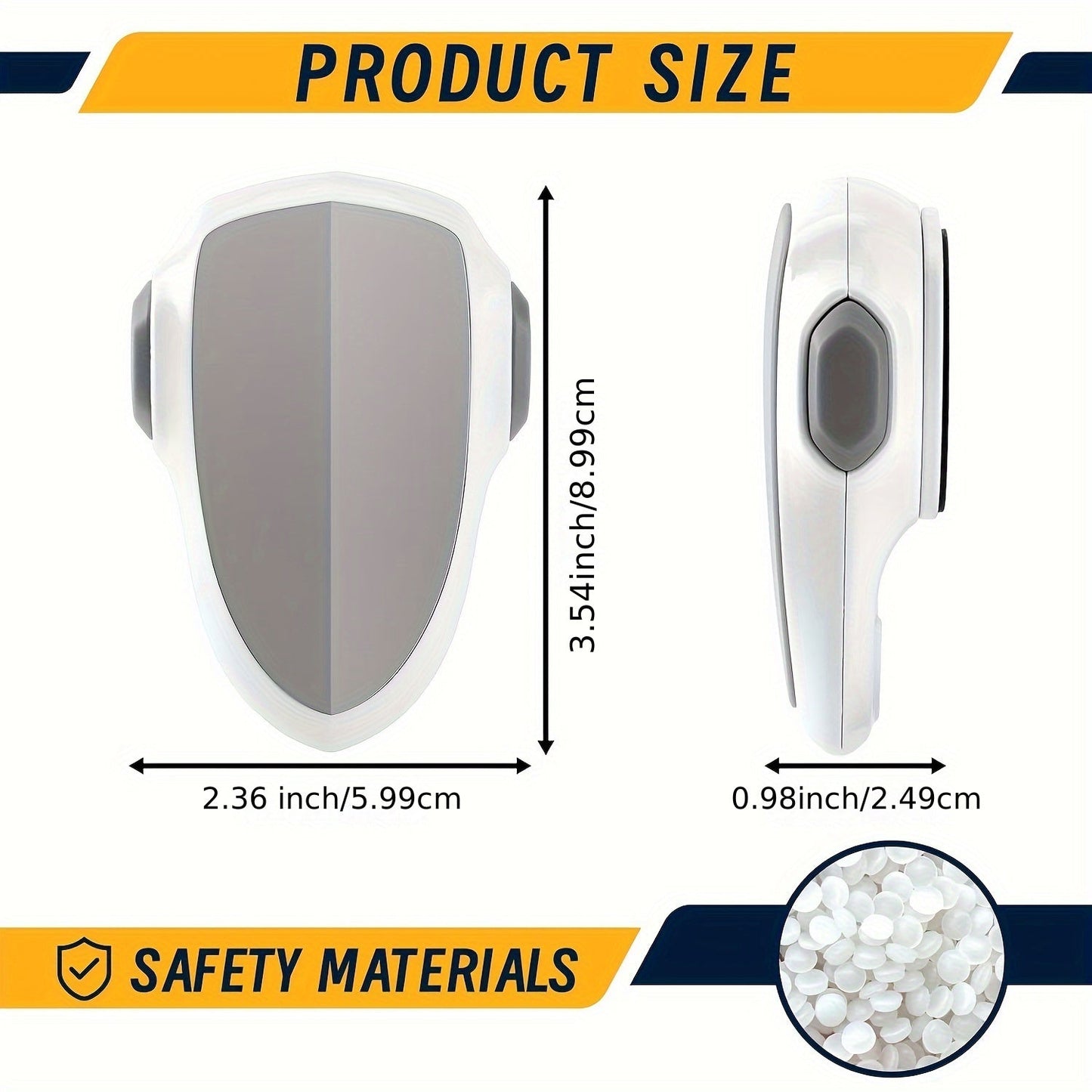 1 or 2 pieces of 180-degree Rotatable Oven Locks, providing safety for Ovens, Steamers, Microwaves, and other appliances