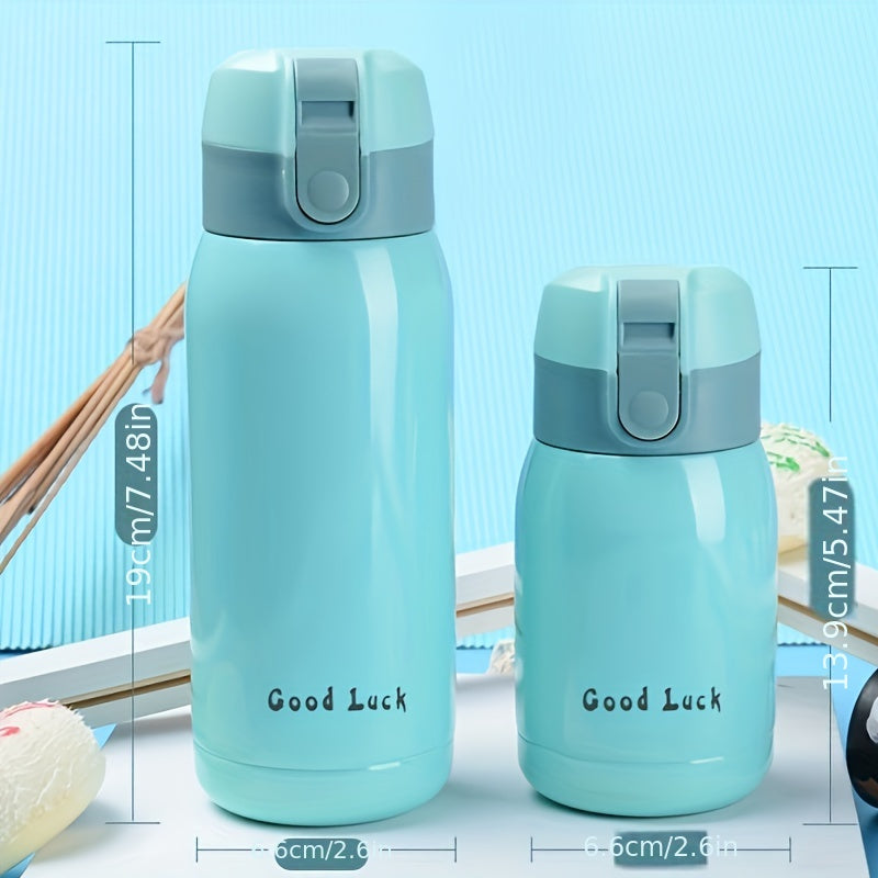 Insulated Water Bottle with Carry Strap made of Stainless Steel - Leakproof, Portable Travel Mug for Hot and Cold Drinks, Perfect for Outdoor Adventures & Halloween Presents.