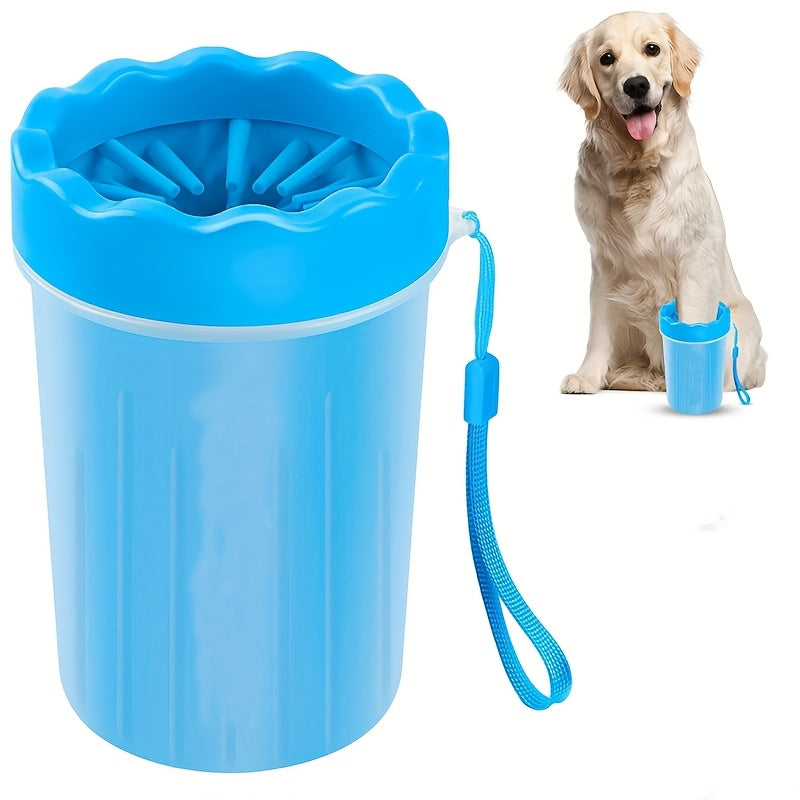 PetPaw Cleaning Brush for Dogs is an easy-to-use, uncharged manual paw cleaner ideal for maintaining pet hygiene and clean paw pads.