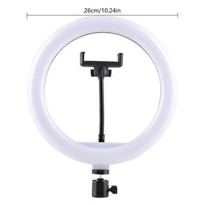 Professional 10" Fill Light Set with 360° Rotation & Multifunctional Switch - Ideal for Photography & Videography!