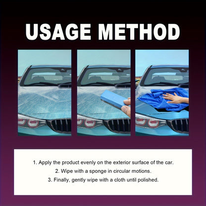 Revitalize Your Vehicle with 3-in-1 Car Scratch Repair & Shine - Revive, Shield & Enhance Your Car's Appearance - Perfect for Scratch Repair, Polishing & Maintenance - Formulated with Citric Acid for Added Benefits