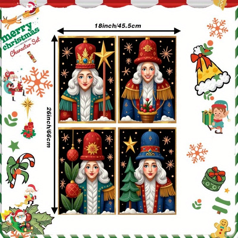 Soft Merry Christmas Wintertime Decoration AZGKO, measuring 18 by 66.04 cm, available in 1 piece.