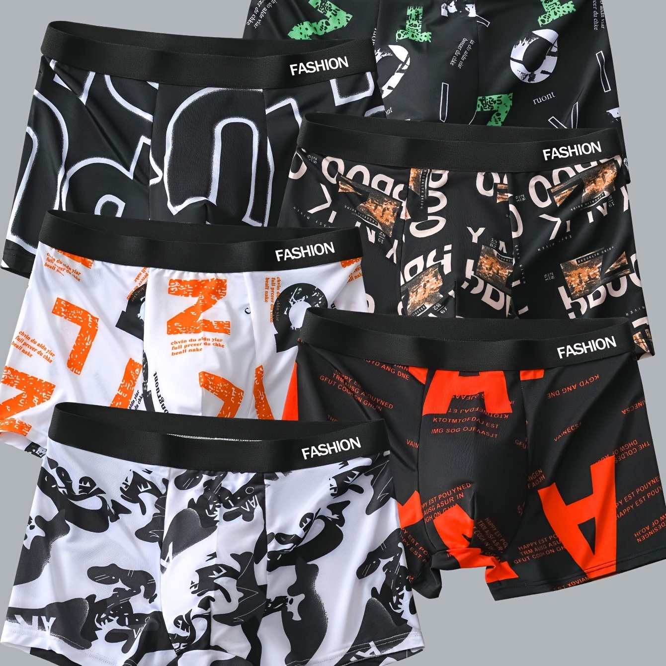 Men's sports underwear made of breathable and comfortable material, with a fashionable and simple design. Comes in sizes S, M, L, XL, and XXL.