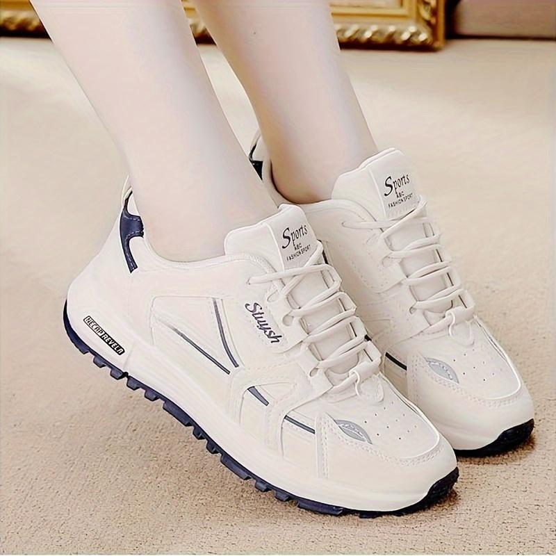 2024 Trendy Women's Breathable Sneakers - Lightweight, Versatile Fashion Running Shoes with Waterproof Design