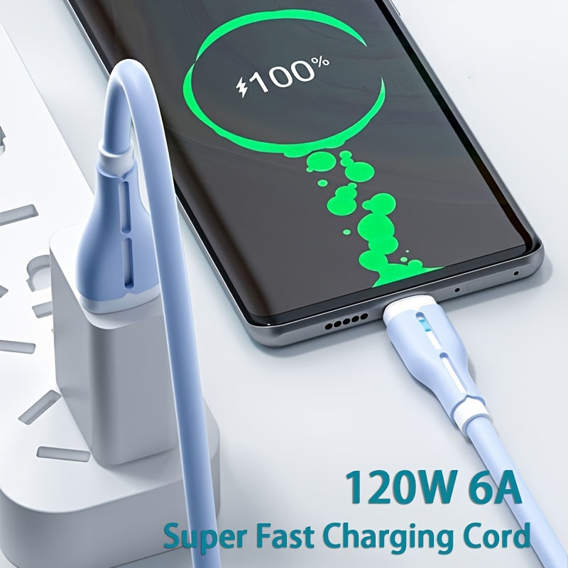 Fast charging cable compatible with various mobile phone brands for high-speed data transfer, including in-car use.