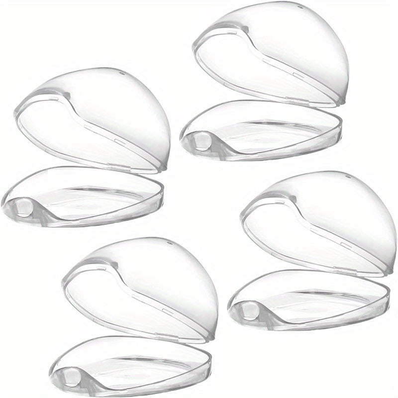 Clear Pacifier Container, Pacifier Storage Box, Non-Toxic Pacifier Holder for On-the-Go and at Home