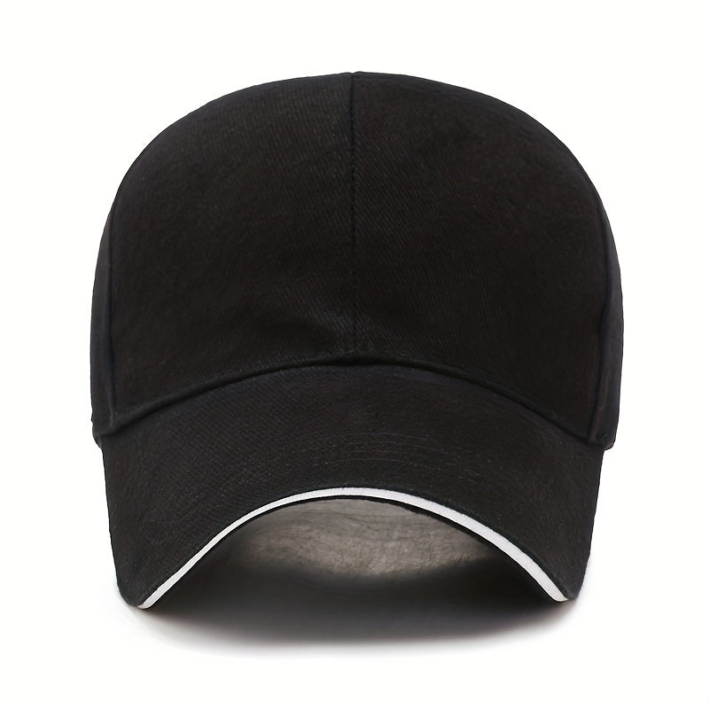 Christmas Gift: Low Profile Solid Color Baseball Cap for Men and Women, featuring a Classic Dad Hat Design