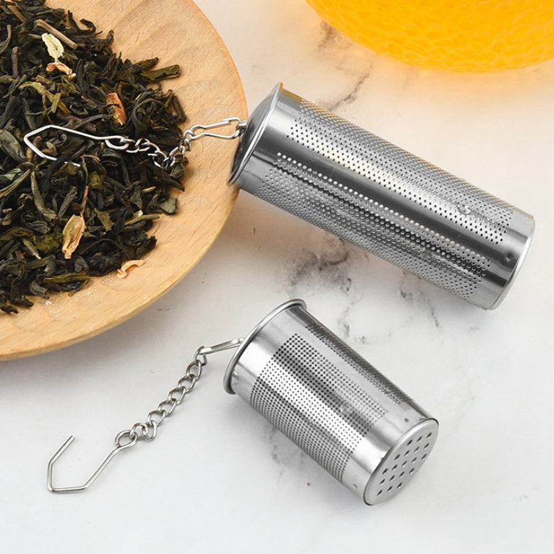 Multifunctional Stainless Steel Tea Infuser Ball - Ideal for Loose Leaf Tea, Soup Spices, and Seasonings in the Kitchen and Dining Area