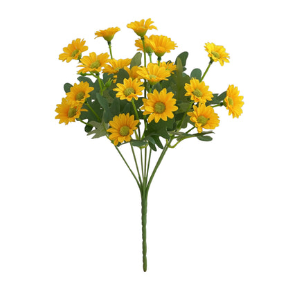 Sunflowers, daisies, chamomile, chrysanthemum - wedding and home decoration materials.