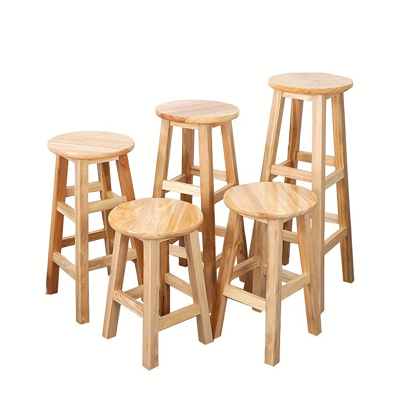 Introducing our Nordic Style Bar Stool, featuring a timeless retro design perfect for bars, restaurants, cafes, and more. With a height of 30cm/11.81inch and a seat diameter of 70cm/27.55inch, this stool stands at an overall height of 80cm/31.49inch.