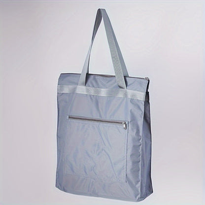 Foldable Shopping Bag made of High-Quality Lightweight Waterproof Oxford Cloth - Perfect for Groceries & More