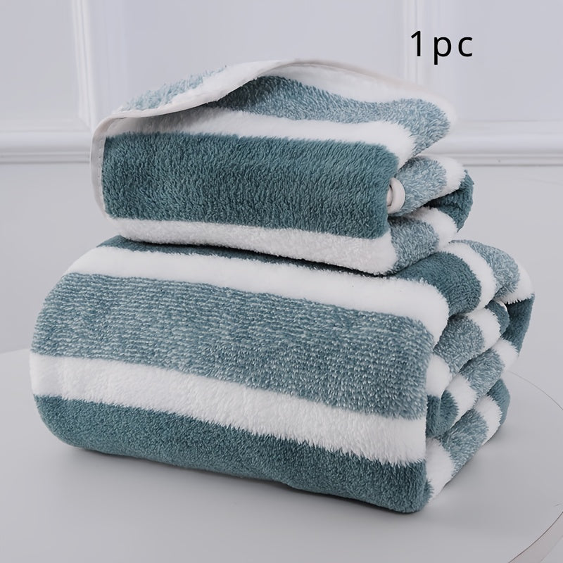 Wholesale Thick Striped Towels for Face Washing, Enhanced Absorbency, Suitable for Home Use across Borders