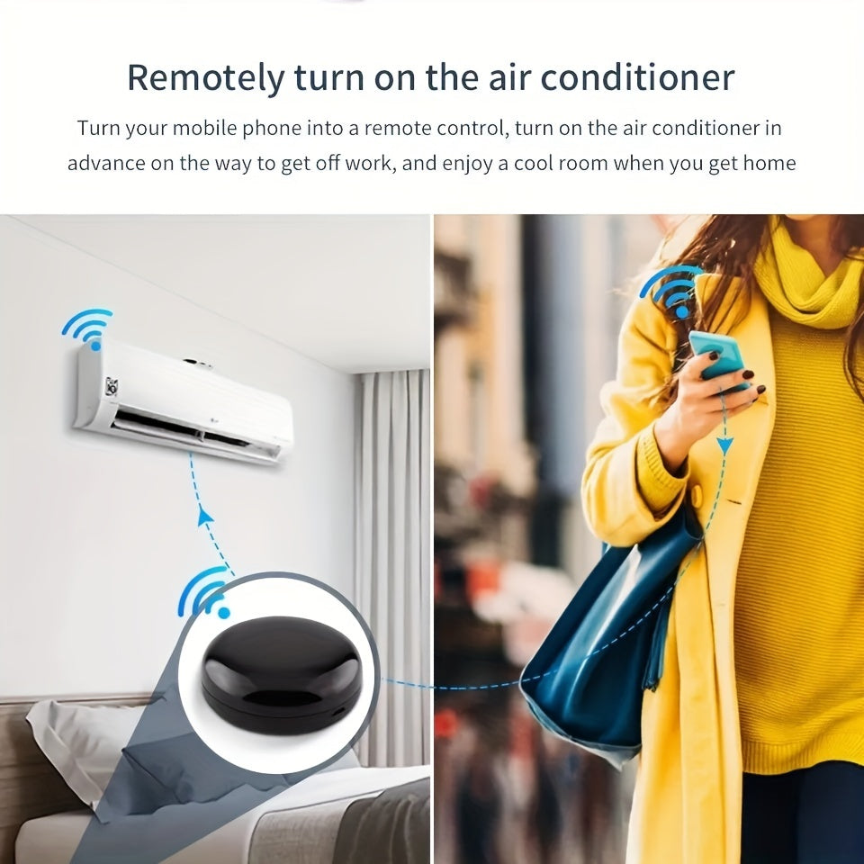 Yours WiFi IR Smart Infrared Universal Remote Control with Timer Function and Language Assistant Support