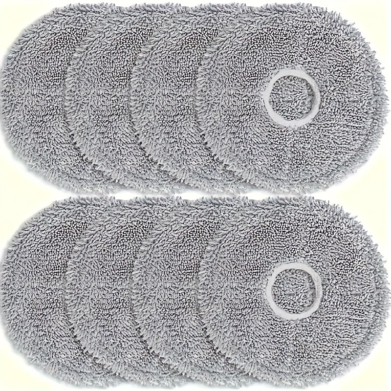 Dream & Xiaomi offer a convenient 8-pack of washable microfiber mop pads that are compatible with various robot vacuum floor attachments such as the L10s, Ultra L10, L20, Pro, and X10+.