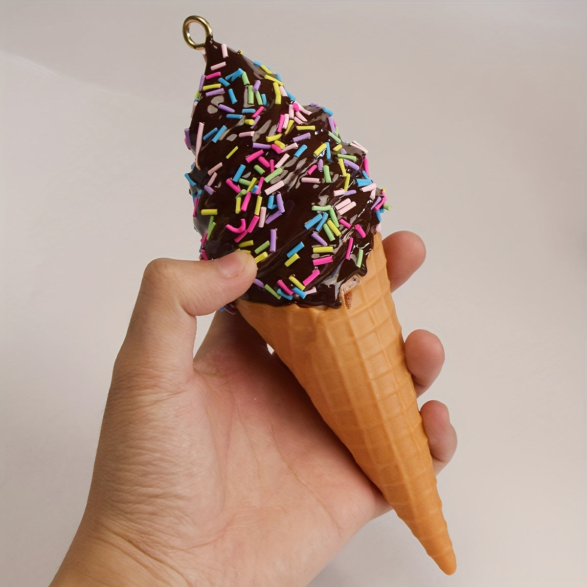 PVC Ice Cream Display Model, Great for Decor, Photography Props, and Room Decor