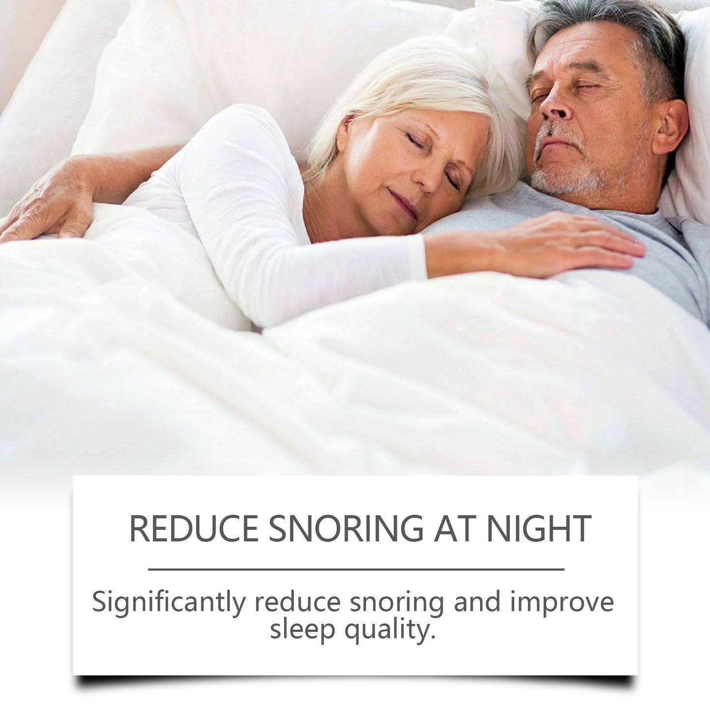 Ximonth Snore Stopper Kit includes 30 Anti-Snoring Nose Patches, 4 Comfort Clips, and a Magnetic Nasal Dilator.