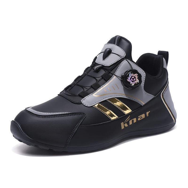 MAINALUN Men's Fashion Sneakers: Lightweight sports shoes with anti-slip sole and casual design.