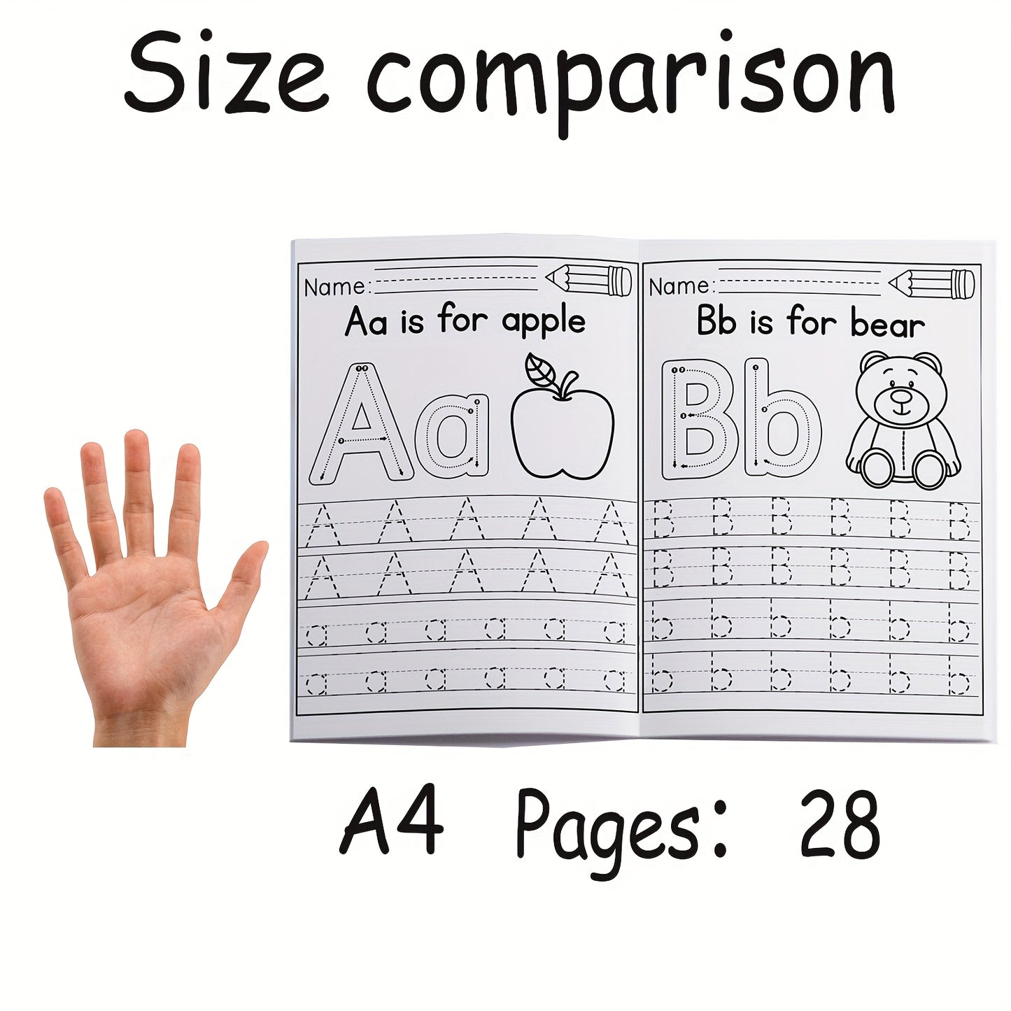 Teach kids the alphabet and English with interactive activities in our new edition of the Alphabet Educational Series. Suitable for ages 5+ and published by Top Publisher Global (USA) LLC.