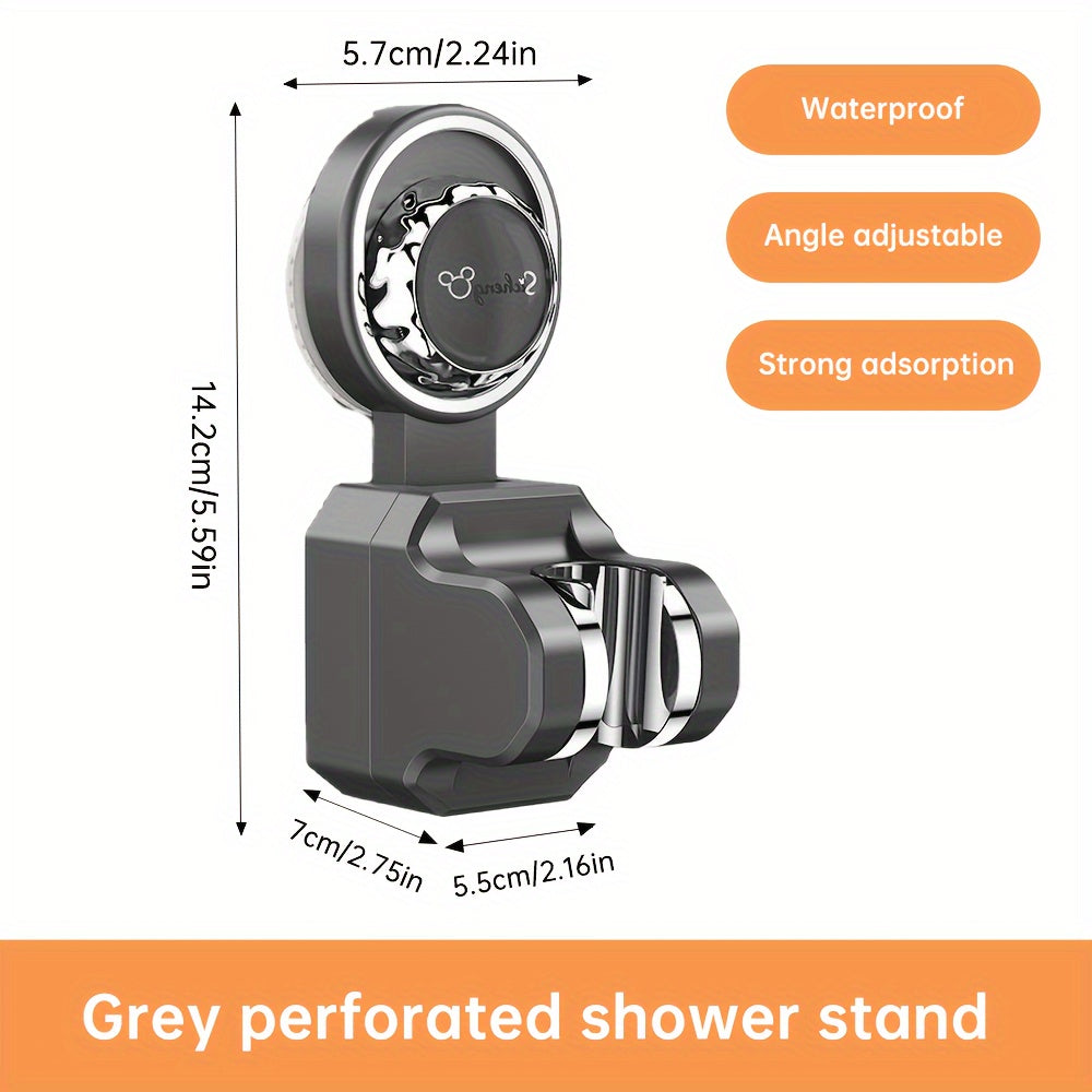 Musurjoy's Adjustable Suction Cup Shower Head Holder is easy to install without drilling. It is a great addition to your bathroom decor and makes a perfect gift for Thanksgiving or Christmas.