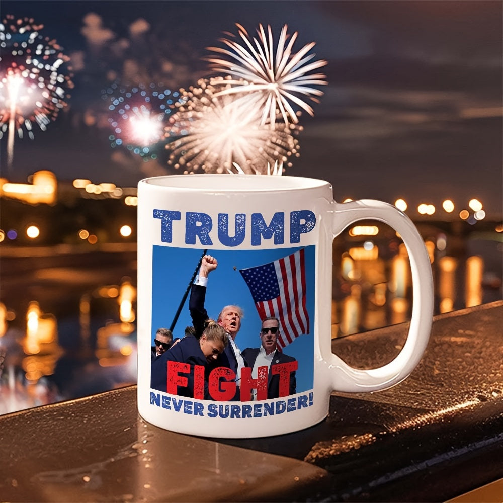 Trump 2024 Advocate Mugs: Stand Up for Trump and America - Ceramic Mugs for Loyal Trump Supporters