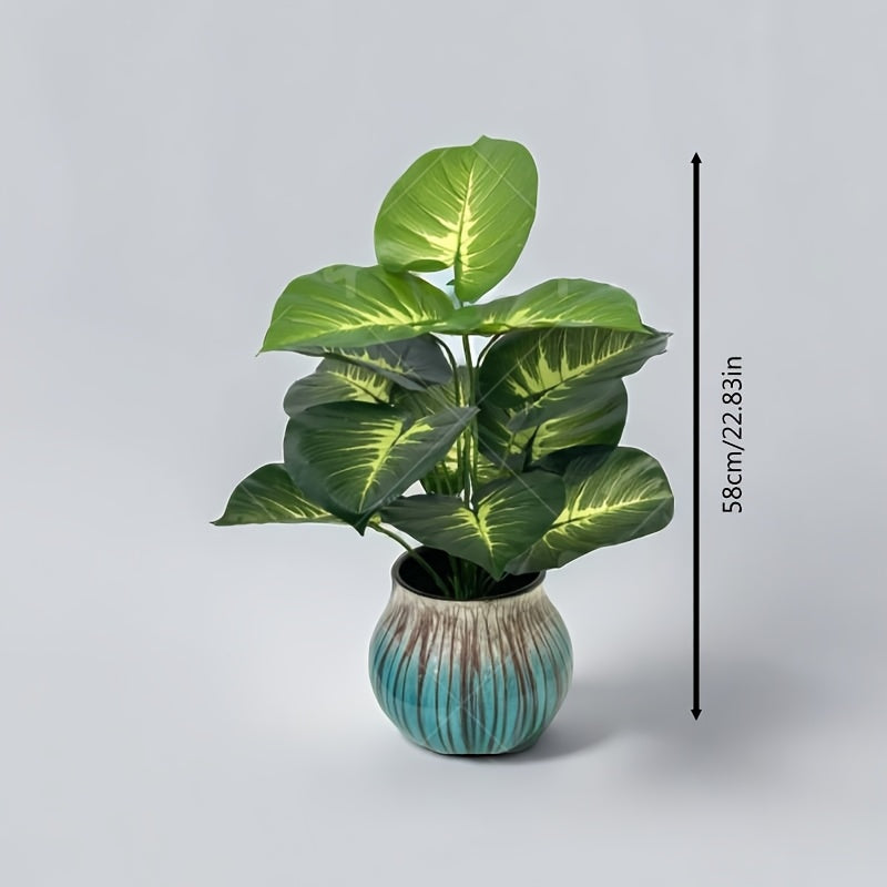 Versatile lifelike money plant - perfect for weddings, hotels, gardens. Indoor/outdoor artificial tree, ideal for all seasons. Flower pot not included.