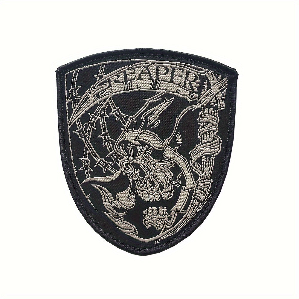 Tactical embroidered hook and loop morality cloth for men - perfect for adding badges to backpacks, clothing, and gear.