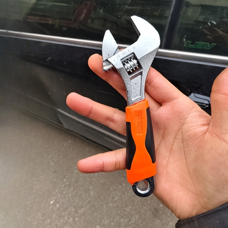 6-inch Adjustable Wrench for Heavy-Duty Manual Tasks