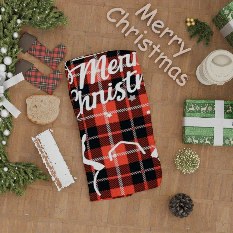 Get ready for the festive season with CALOD's charming tea towel! This 18 by 66.04 cm towel is the perfect addition to your winter kitchen decor and holiday decorations.