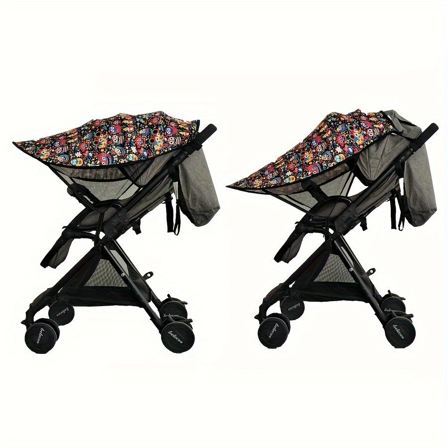 Keep your baby safe and comfortable with our sunshade canopy for strollers. Protect against harmful UV rays and provide shade on sunny days. Our baby umbrella is also great for keeping your little one dry and protected from wind and rain. This universal