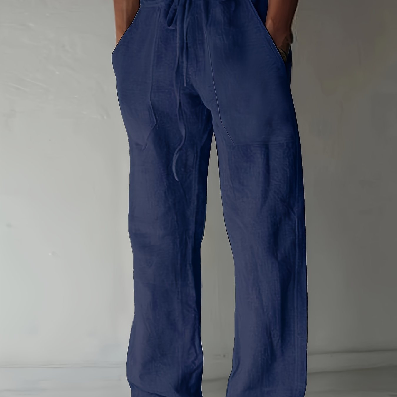 Large men's casual cotton pants.