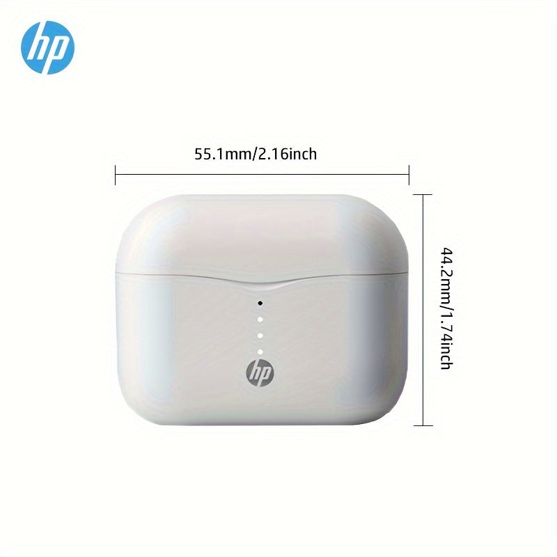 HP Wireless Earbuds (2025 Edition) - True Wireless headphones with 30 hours playtime, Multi-point technology, and extreme comfort.