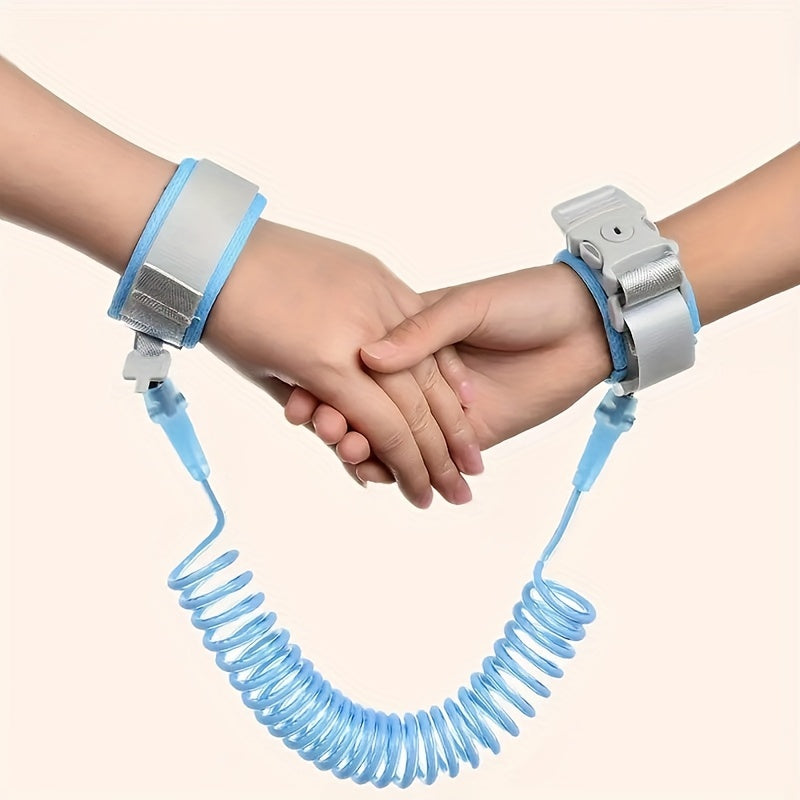 Spring Bracelet Leash with Lock for Kids - Keep Your Little Ones Safe, Made with Durable Polyester, Ideal Present for the Holidays