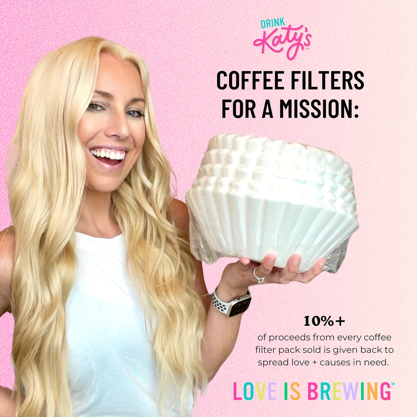 White Coffee Filters for 8-12 Cup Coffee Makers - 100/200 Pieces