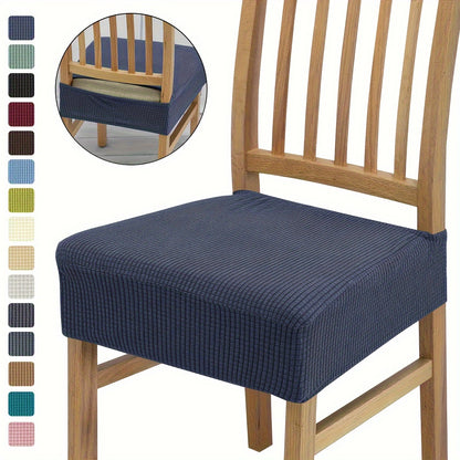 Polar Fleece Chair Slipcovers - Elastic closure, machine washable, pet-friendly, anti-scratch, seat protection for chairs.