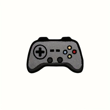 Faux fleece rug in the shape of a game controller, measuring 60.96 x 91.44 cm. Features a 3D design and soft texture, perfect for gaming enthusiasts. Can be hand washed and used as a bedroom floor mat or living room sofa table decor.