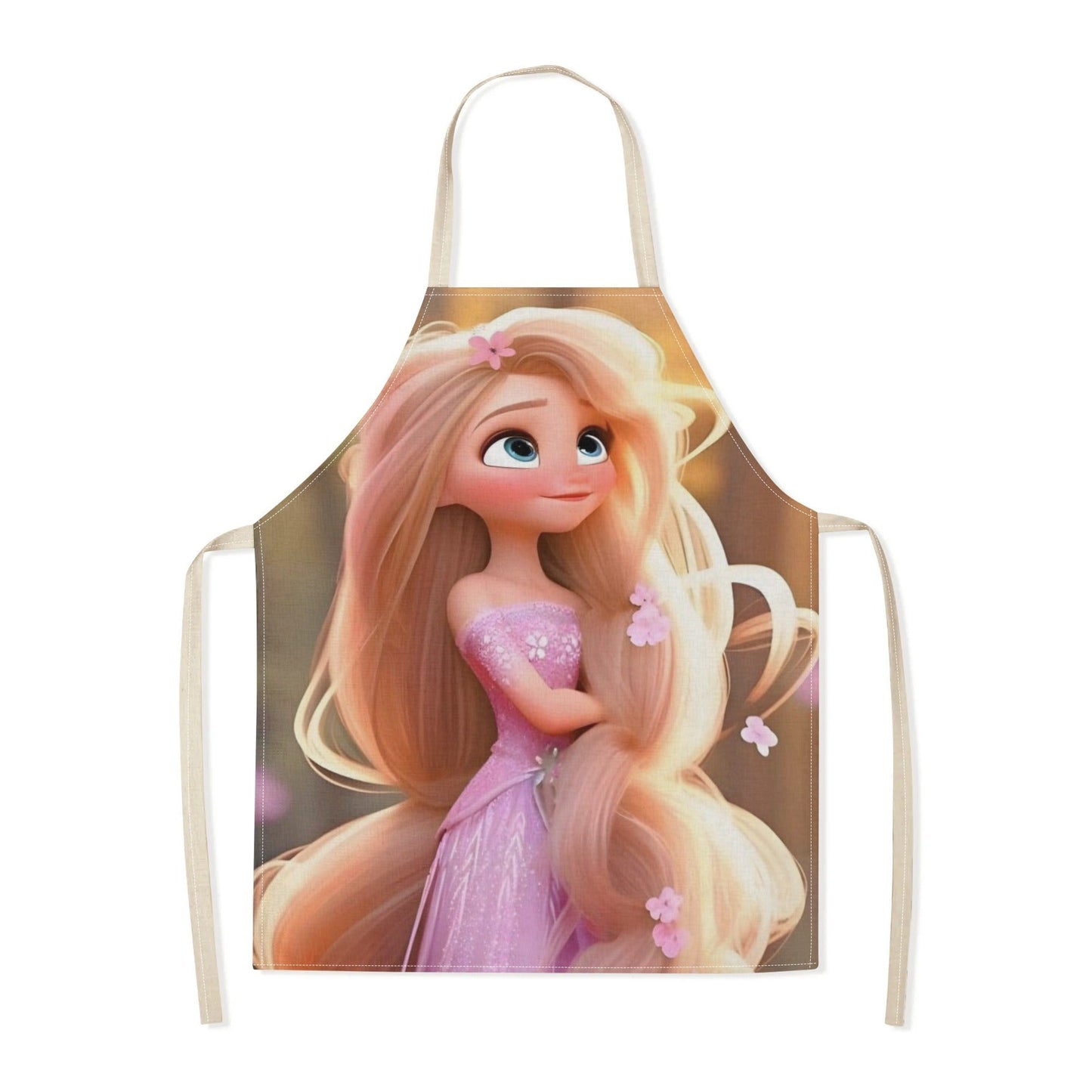 Disney has licensed a stylish waterproof apron with a cute cartoon design of Princess Elsa. It is both beautiful and fashionable, while also simple, making it suitable for hotels, supermarkets, restaurants, fruit shops, milk tea stalls, and general home