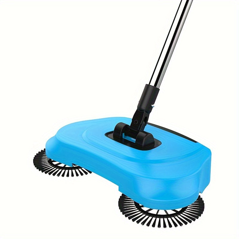 Top Pick: Versatile 3-in-1 Handheld Sweeper Set - Includes Spin Mop, Broom & Dustpan Combo for Effortless Floor Cleaning | Perfect for Hard Surfaces in Kitchen, Bathroom & Living Room | Tough Plastic Cleaning Tool for Long-Lasting Use