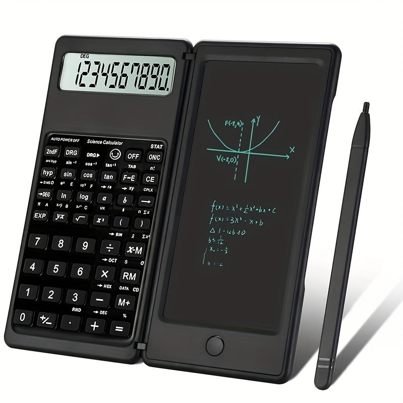 Scientific Calculators with Large Screen and Notepad, Essential for Students from Middle School to College