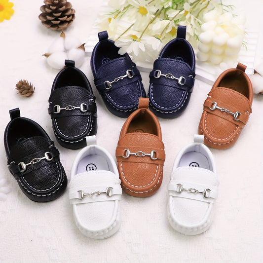 Boys' Slip On Loafer Shoes, Lightweight and Comfortable for Indoor and Outdoor Wear in Spring and Autumn