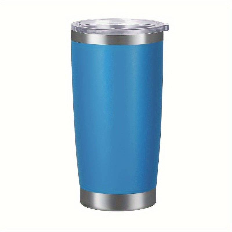 20oz stainless steel travel mug with double wall insulation and secure lid - ideal for holidays like Christmas, Halloween, Easter, Hanukkah, and Thanksgiving.