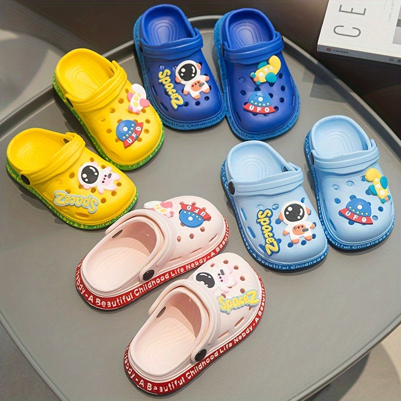 Boys' Cartoon Clogs and Mules: Lightweight, Casual Garden Shoes for All Seasons