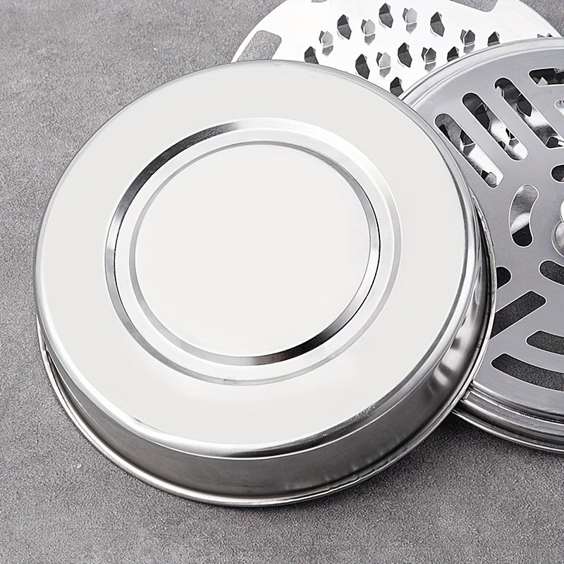 Sturdy Stainless Steel Mosquito Coil Holder with Lid - Flame-Resistant & Durable, Great for Residences, College Dorms & Accommodations - Ideal for Year-End Festivities like Halloween, Thanksgiving, Christmas & New Year's Eve