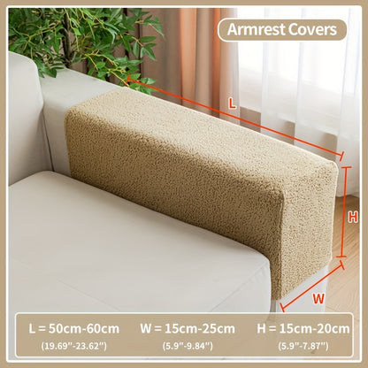 Waterproof stretch sofa cover for all seat sofas, with a modern non-slip design, pet-friendly, and fits L-shaped sofas.