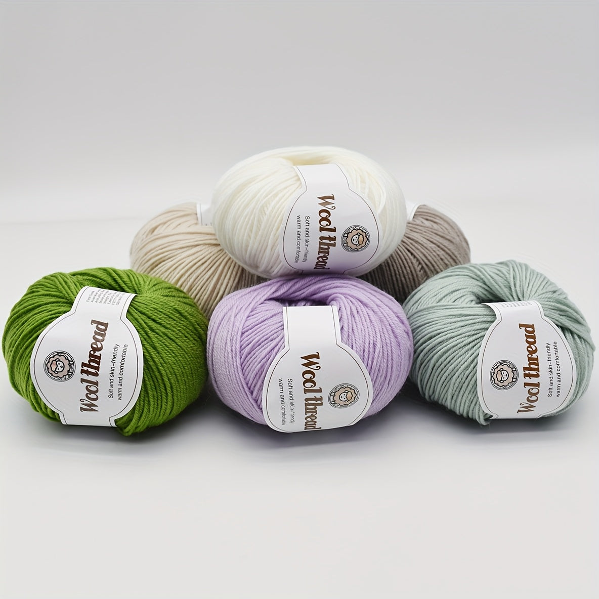 10pcs of Australian Wool Yarn [Approx. 500G/10 Balls Per Pack], Ideal for Crocheting Sweaters, Coats, Vests, Scarves, Hats, and DIY Knitwear, Soft, Warm, and Easy to Knit.