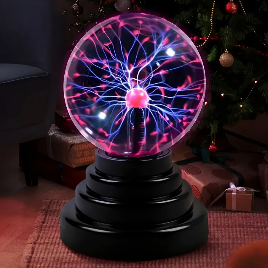 Plasma Ball, Touch Sensitive USB Powered Magic Static Electricity Lamp - Perfect for Parties, Home Décor, and Birthdays