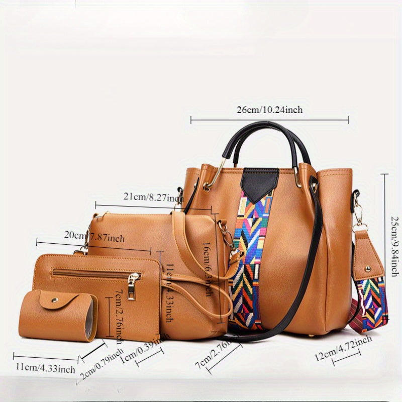 New Fashion Four-piece Mother and Daughter Bag Set