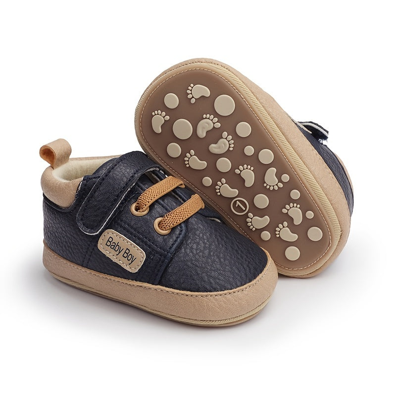 KBB Baby Shoes: 0-1 Years, Spring/Autumn, Low Top, Soft Sole, Anti-Slip Solid Design