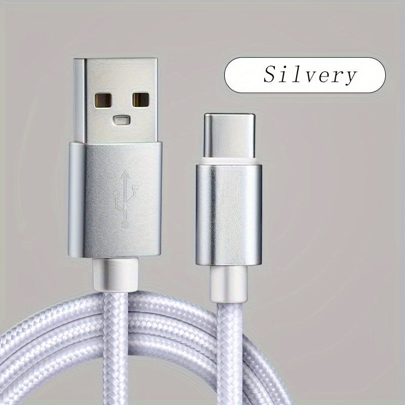 Fast-charging USB C cable for Samsung, Redmi, and OnePlus, ideal for travel and office use.